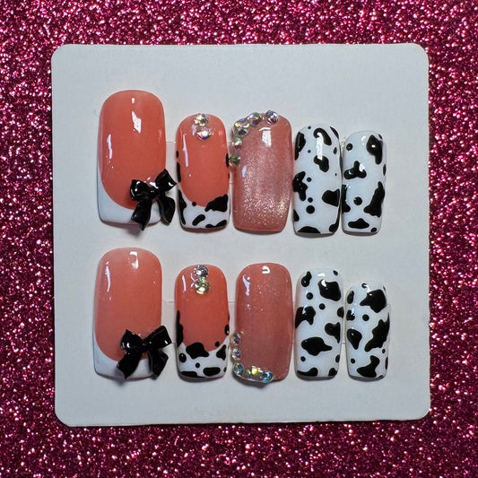 Cutie Cow Press-Ons